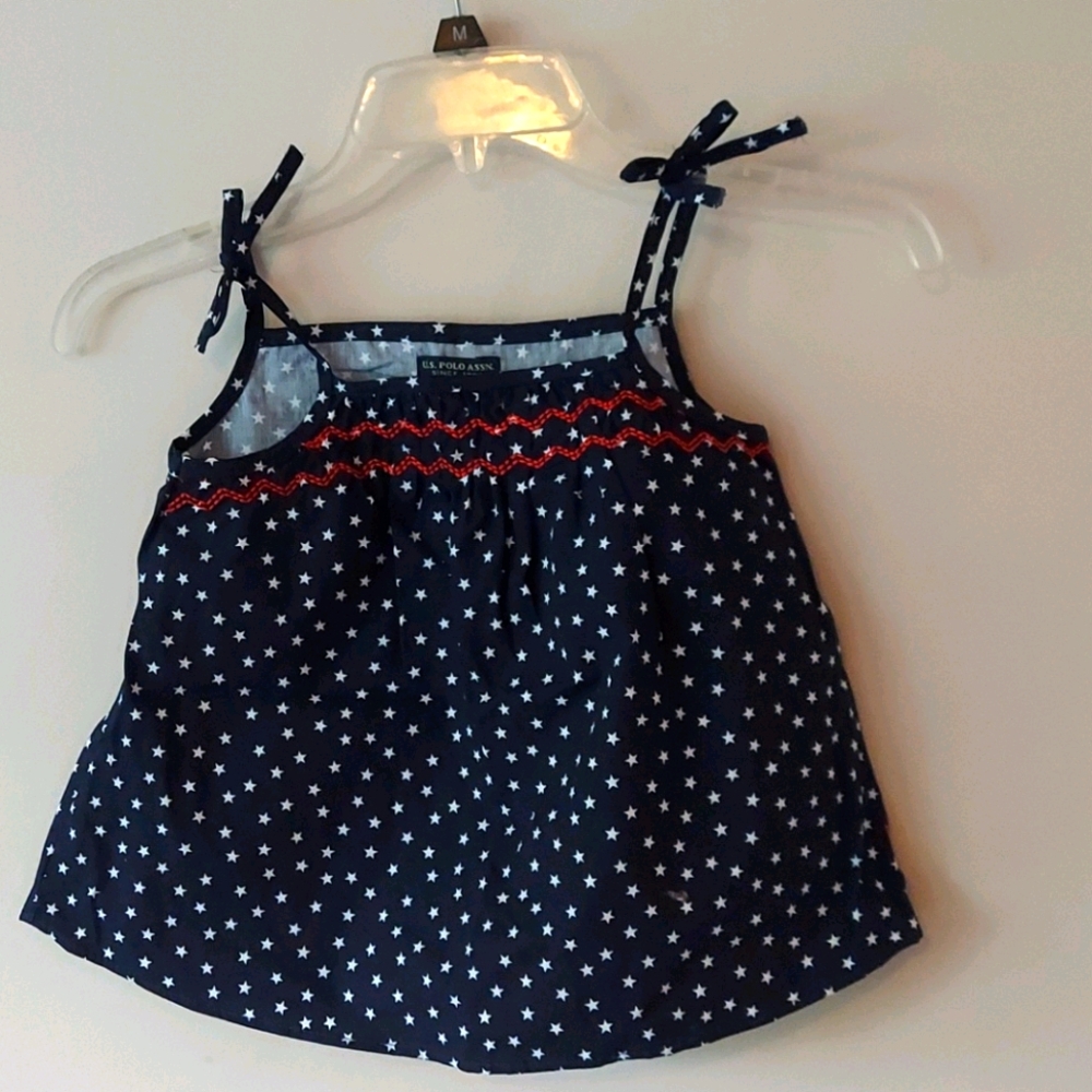U.S. Pole Assn. Girls Babydoll Spaghetti Strap Top